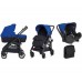 Детская коляска 3 в 1 Inglesina Trilogy System Colors на шасси Trilogy City Black