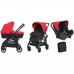 Детская коляска 3 в 1 Inglesina Trilogy System Colors на шасси Trilogy City Black