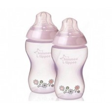 Бутылочка с рисунком Tommee Tippee 260 мл 2 шт