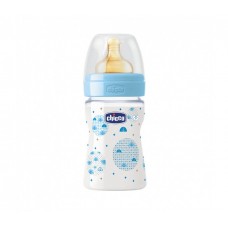 Бутылочка Chicco Well Being Boy латексная соска 150 мл