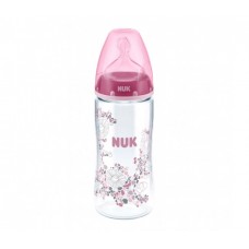 Бутылочка NUK First Choice Plus с силиконовой соской с рождения 300 мл пластик