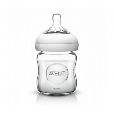 Бутылочка для кормления Avent Philips Natural стекло 1шт 120 мл