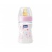 Бутылочка Chicco Well Being Girl латексная соска 150 мл